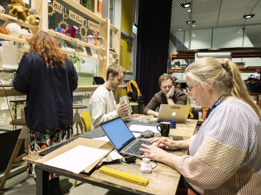 Makerspace i Dokk1.